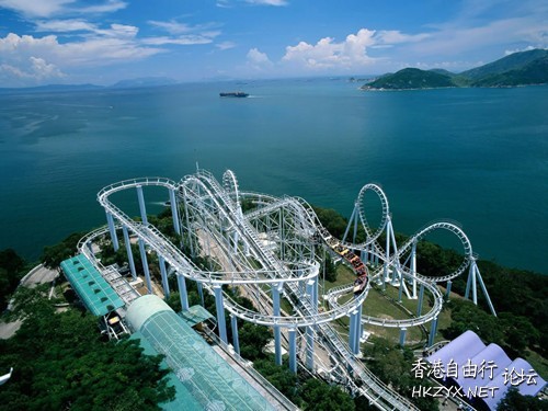 海洋公园站  Ocean Park Station  香港旅游 +Sunset 夕陽