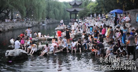 济南黑虎泉  ChinaTravel 中國觀光景點