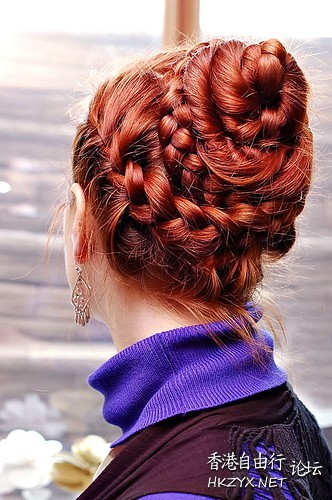   Updos training 晚裝教室