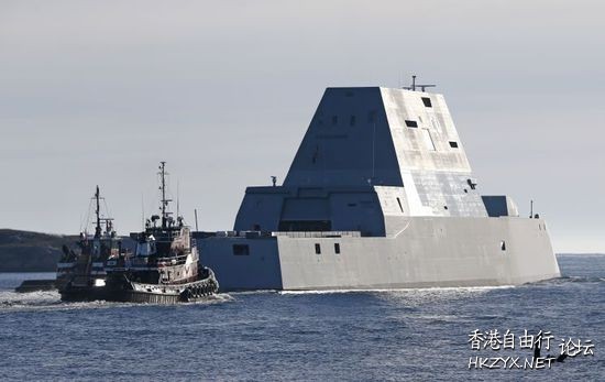 美國“未來戰艦”外形科幻  世界新闻