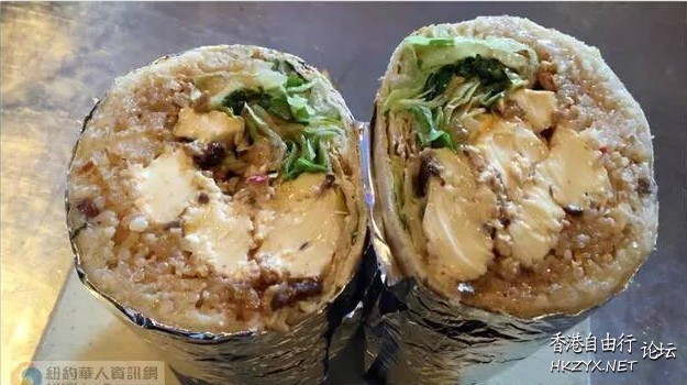 “中國卷餅”風靡紐約  中菜 + 西式美食