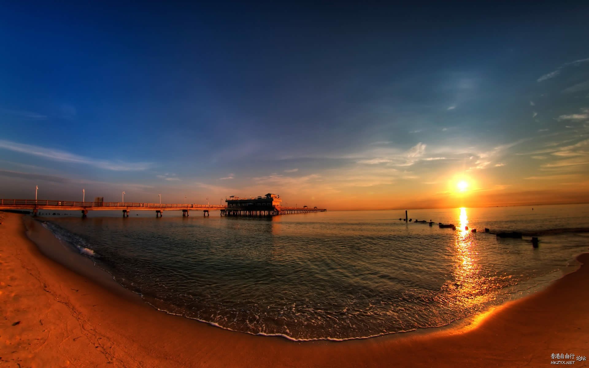  Sunset 夕陽
