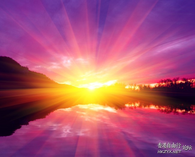   Sunset 夕陽