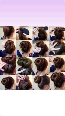 盤髮能凸显出一种高贵  Updos training 晚裝教室