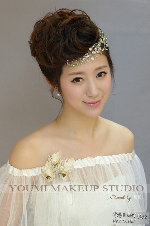  Updos training 晚裝教室