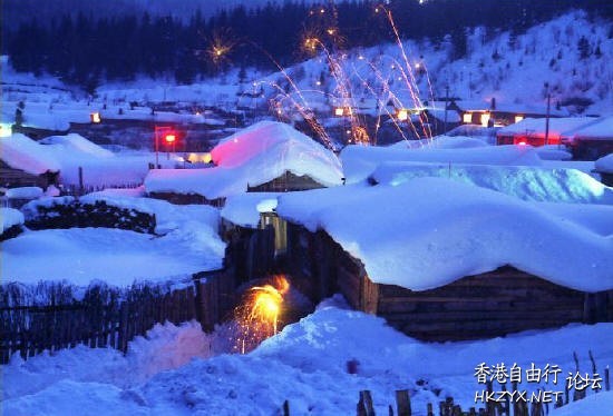 雪鄉也叫做雙峰林場  ChinaTravel 中國觀光景點