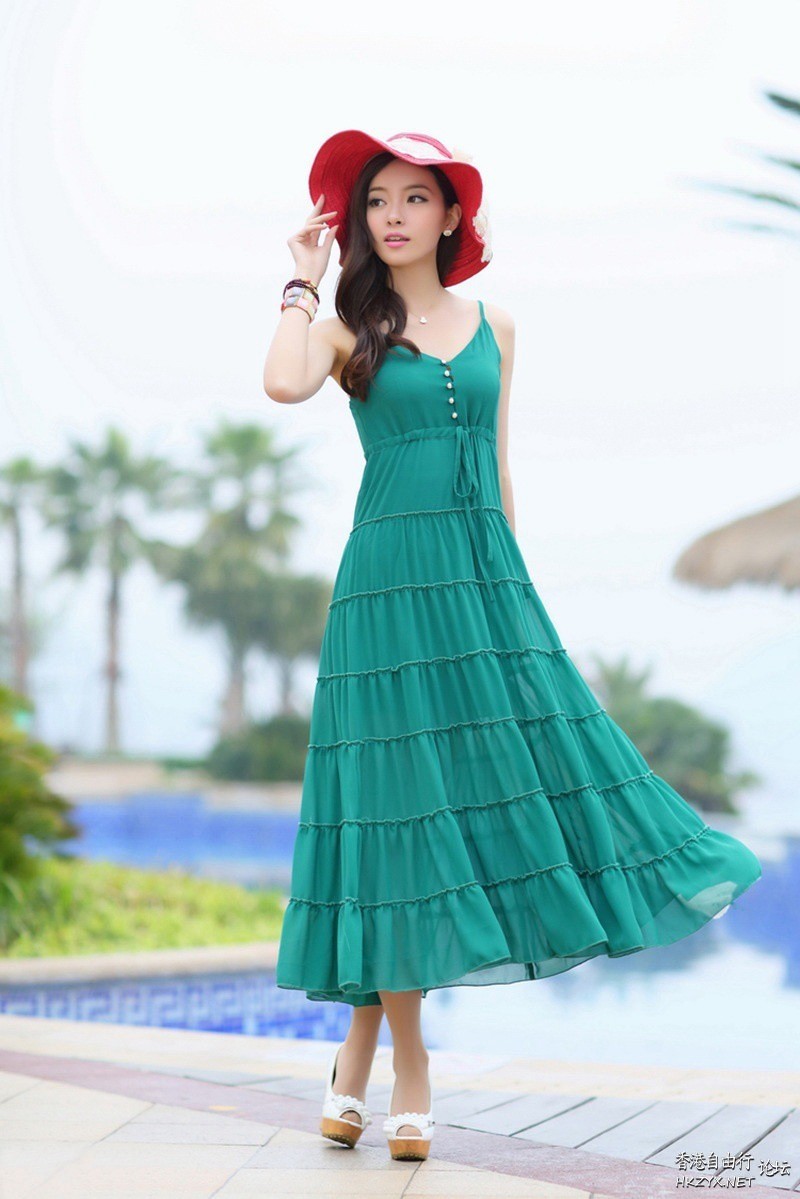 飘逸唯美清纯写真  Fashion 與妳分享