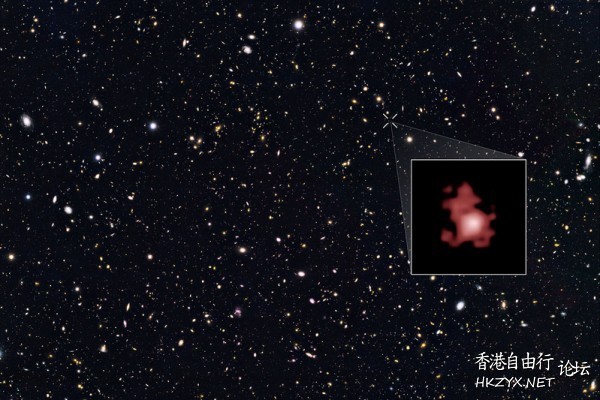 最遙遠星系 距離134億光年  天文探討