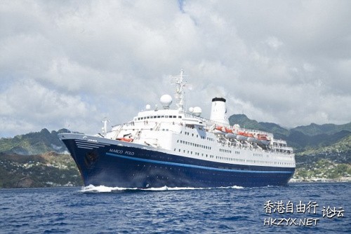 與夫吵架賭氣 跳海追遊輪  世界奇闻