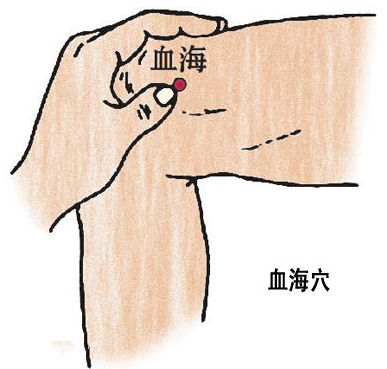 一捏女人血海穴就會變美  女人養生之道