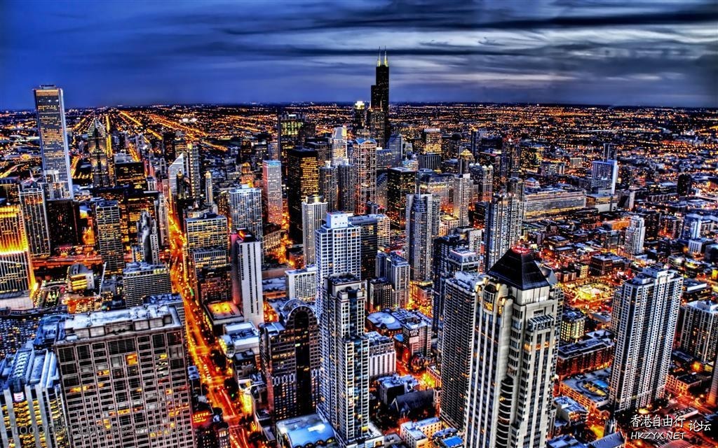 world city night view世界城市夜景  World Trave...欧美