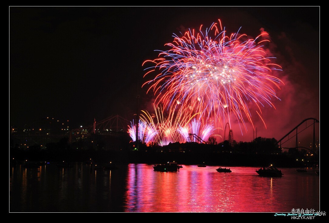 观赏烟火夏季最美的享受  Fireworks 烟花
