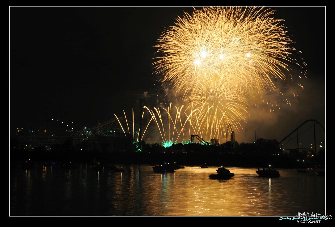 观赏烟火夏季最美的享受  Fireworks 烟花