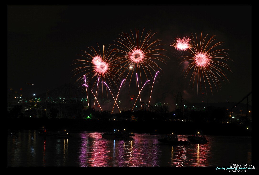 观赏烟火夏季最美的享受  Fireworks 烟花