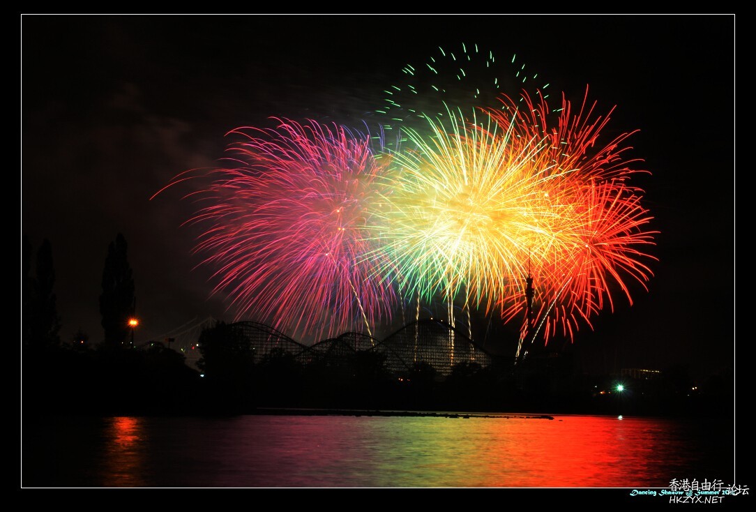 观赏烟火夏季最美的享受  Fireworks 烟花