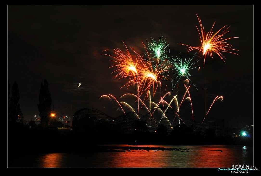 观赏烟火夏季最美的享受  Fireworks 烟花