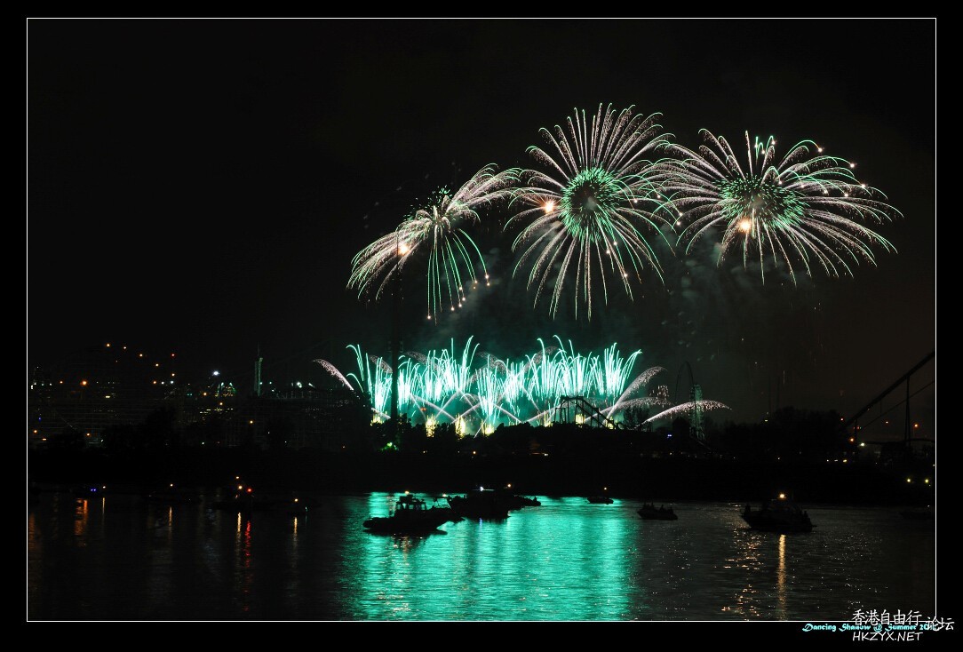 观赏烟火夏季最美的享受  Fireworks 烟花