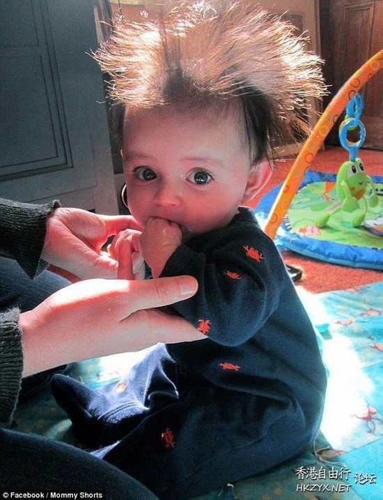 Baby 髮型奇特放異彩  Funny Baby