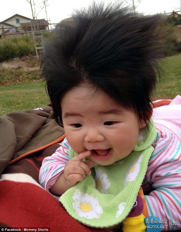 Baby 髮型奇特放異彩  Funny Baby