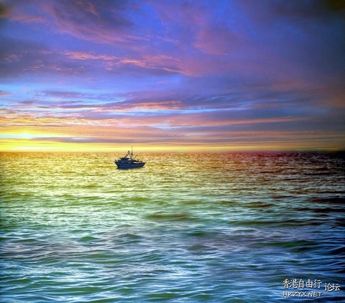   Sunset 夕陽