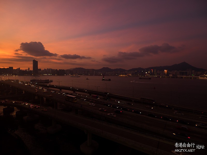 望出窗就影到美景-H.K.  H.K.Sunset 香港夕景