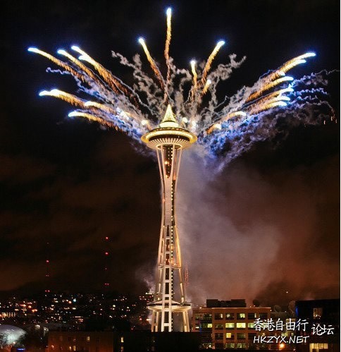 烟花绽放 ....  [高清版]  Fireworks 烟花