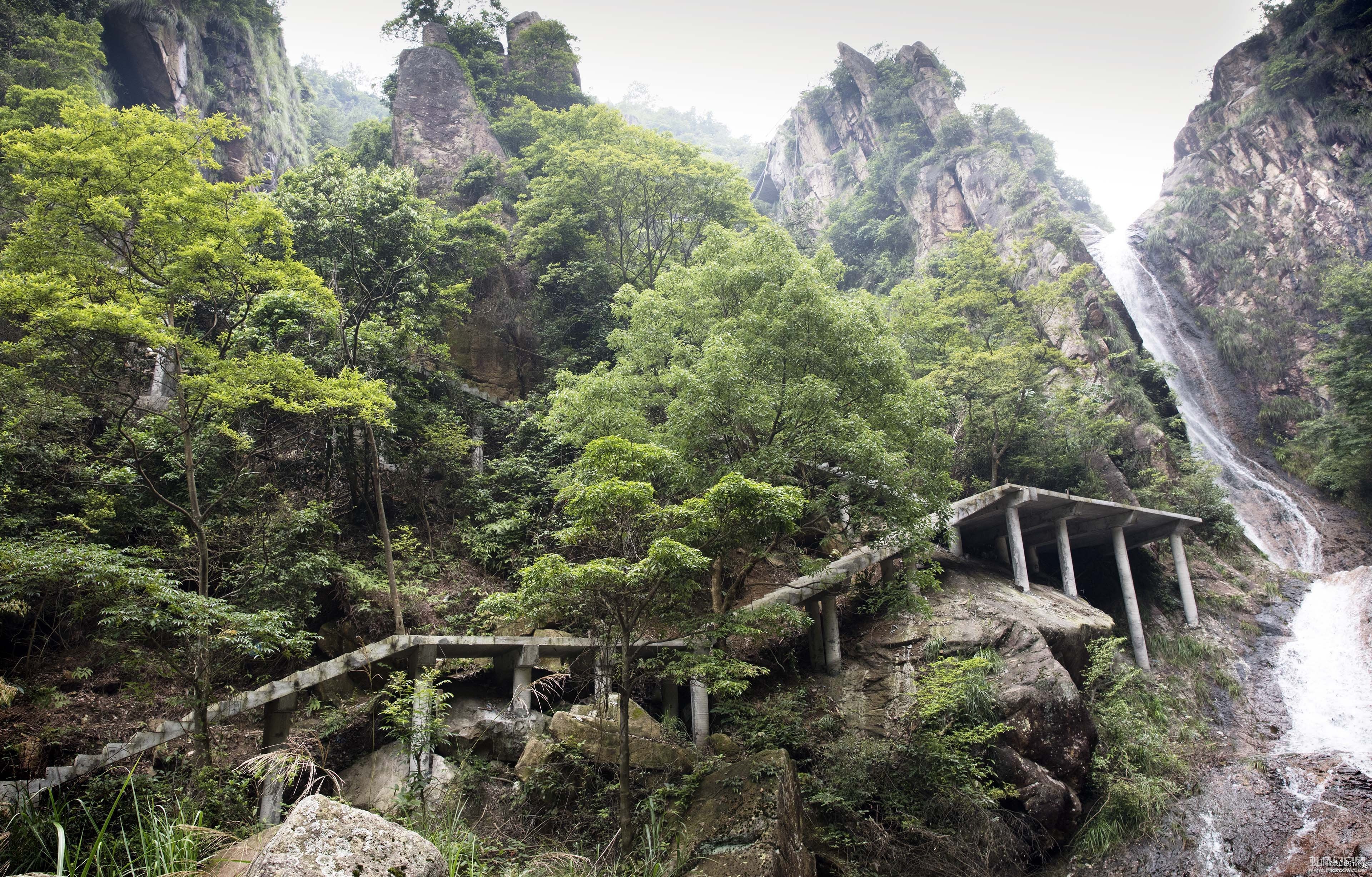 黃石瀑布-黃石湖   Landscape 山水湖林
