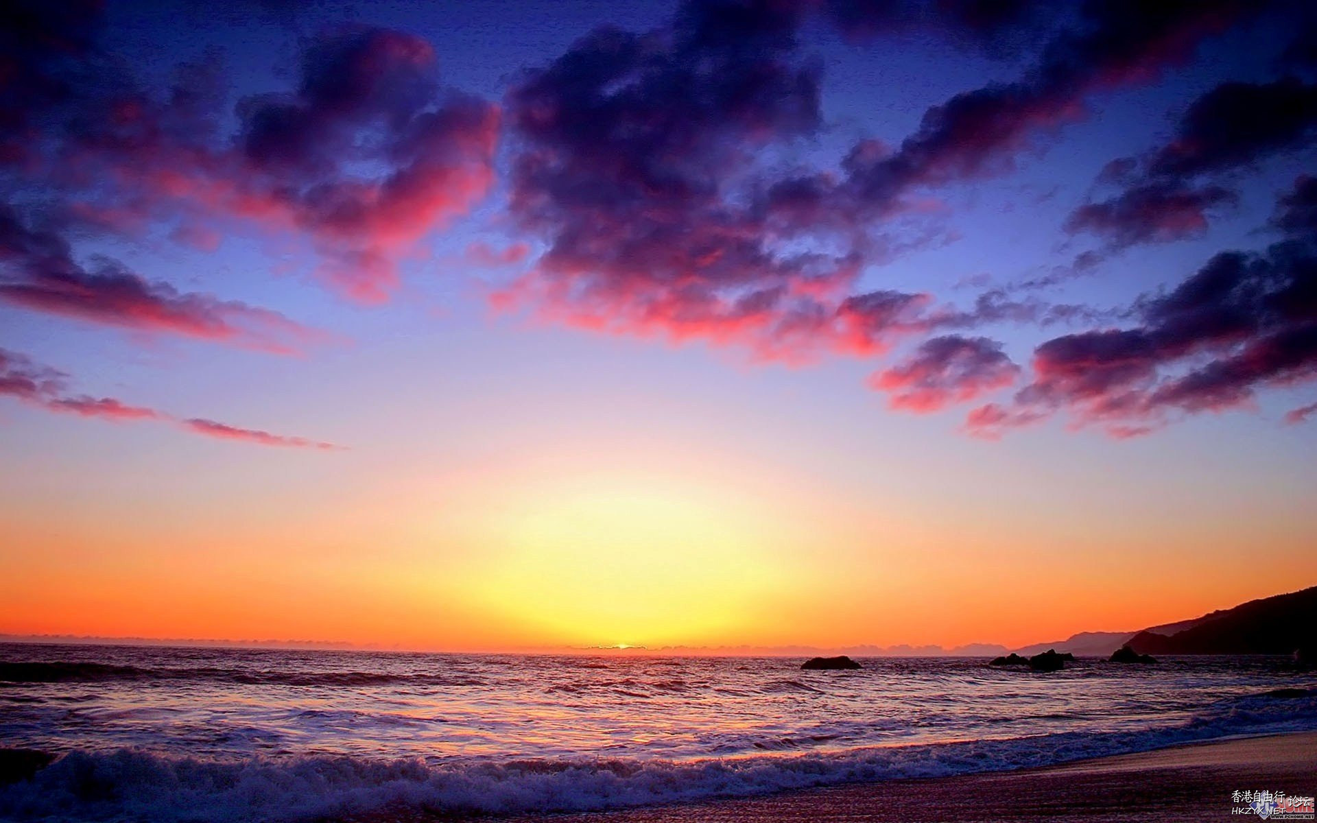   Sunset 夕陽