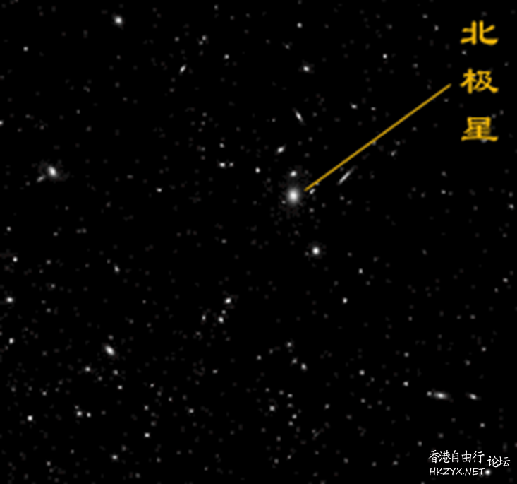 北極星是最亮的星 ?  天文探討