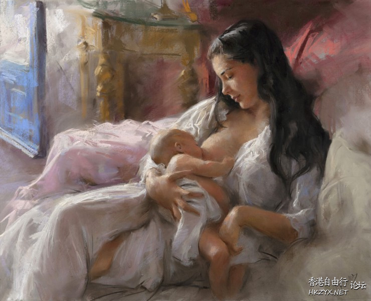 婀娜多姿女性油画  Gallery 畫廊天地