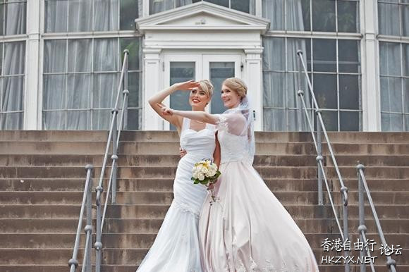 仙氣逼人女同志婚紗照  婚礼服務