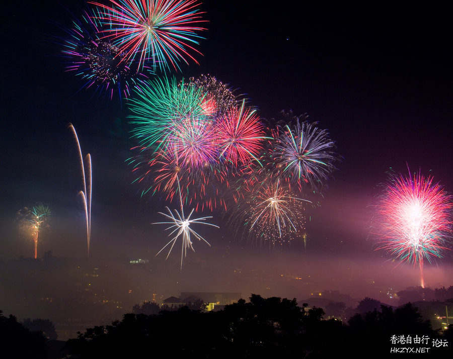 高清烟花嘩啦啦！  Fireworks 烟花