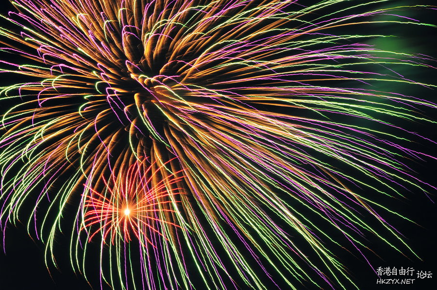 高清烟花嘩啦啦！  Fireworks 烟花