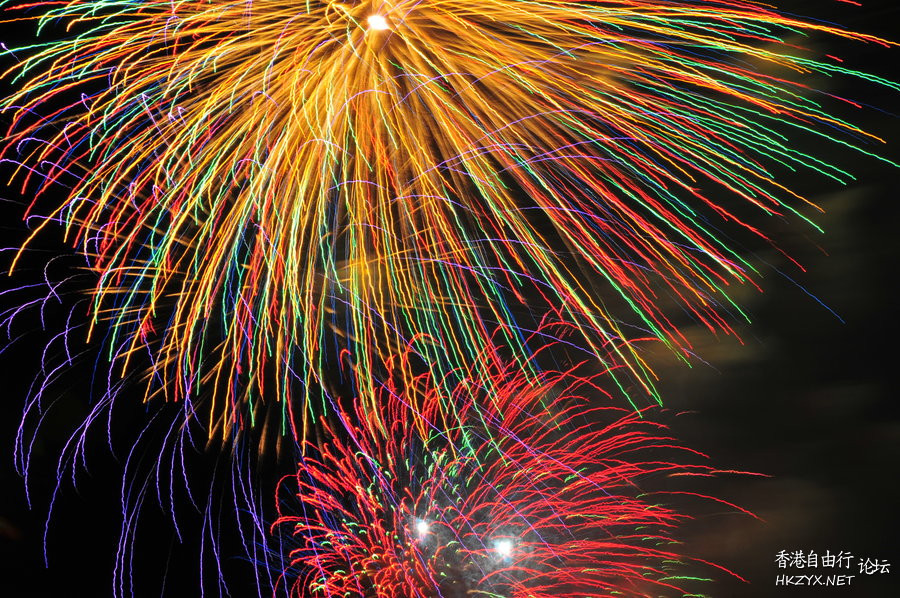 高清烟花嘩啦啦！  Fireworks 烟花