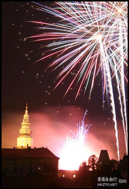 高清烟花嘩啦啦！  Fireworks 烟花
