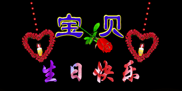 祝 生日 快樂  gif  QQ表情圖