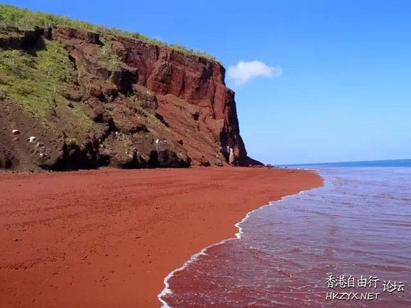 世界各地神奇的彩色沙灘  World Trave...欧美