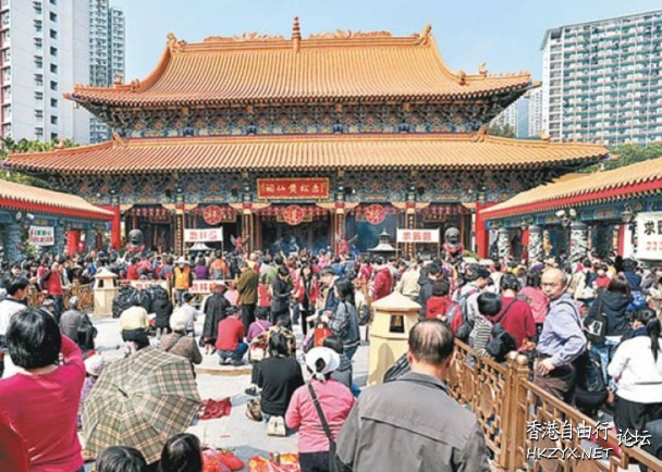 黄大仙祠  香港旅游 +Sunset 夕陽