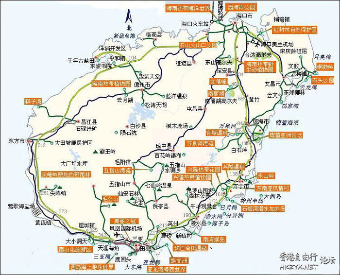 海南景点速览  ChinaTravel 中國觀光景點