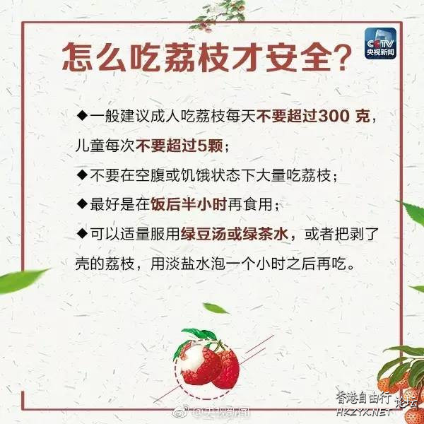 吃荔枝會暈倒？  中藥問症