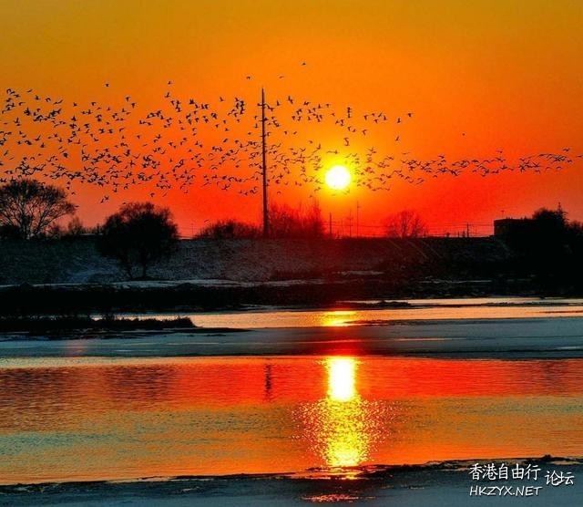   Sunset 夕陽