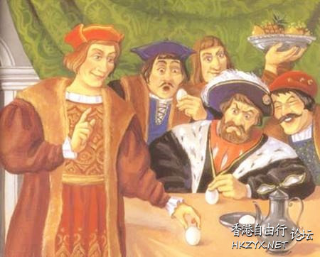 哥倫布的雞蛋  山水花林啓唔人生
